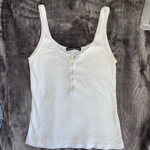 Brandy Melville white tank top